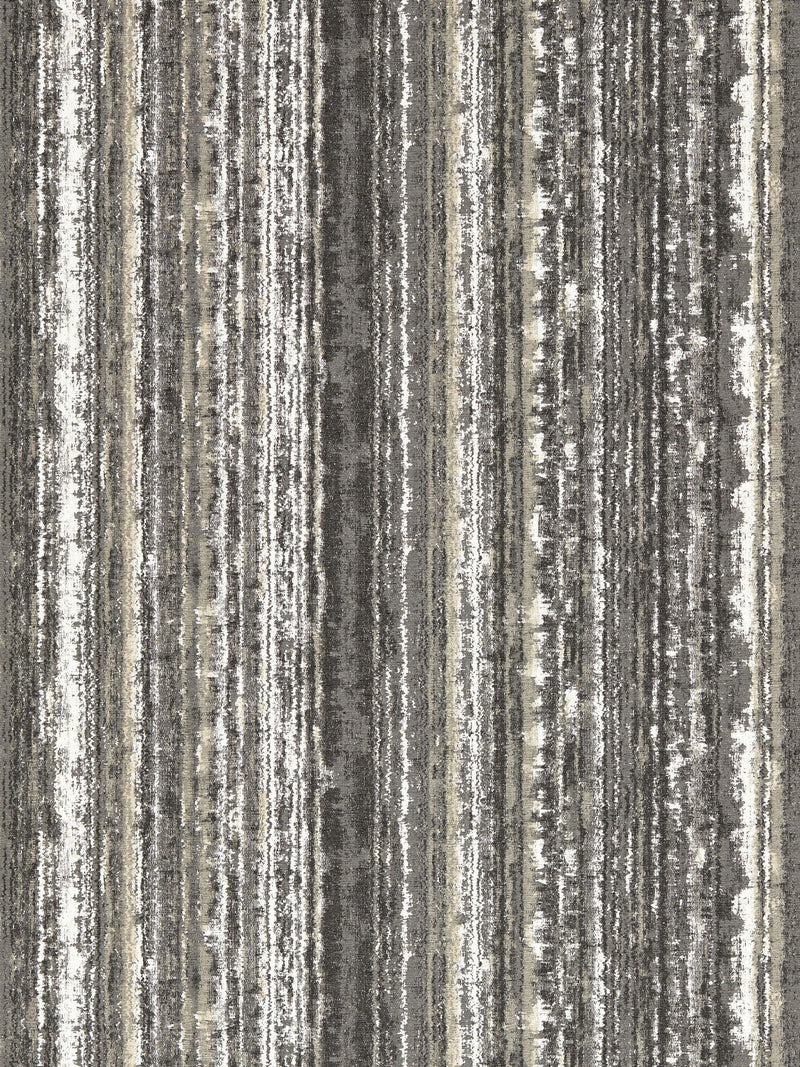 Clarke & Clarke Striatus charcoal wallpaper sample, UK version