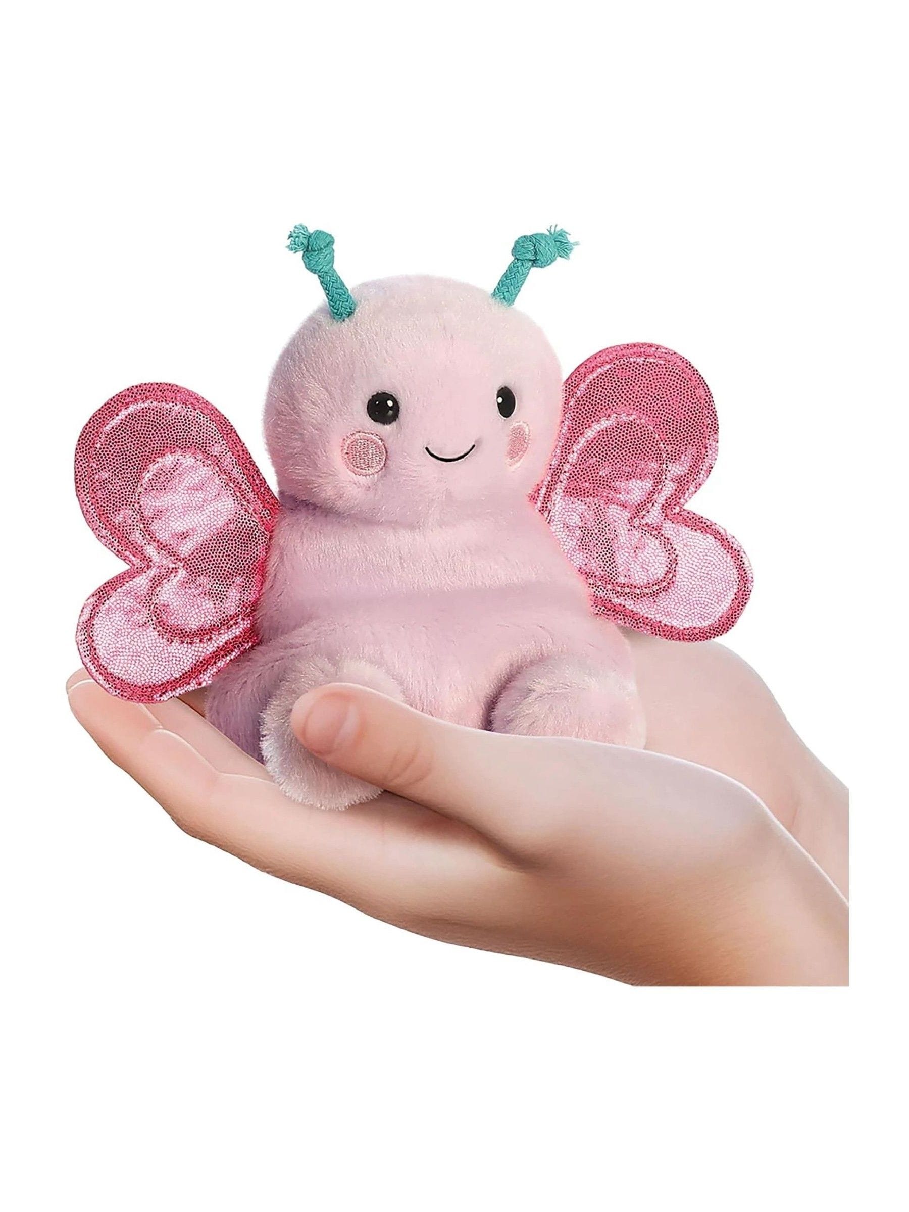 Aurora World Palm Pals Petunia Butterfly soft toy 5 inches, imported from the UK