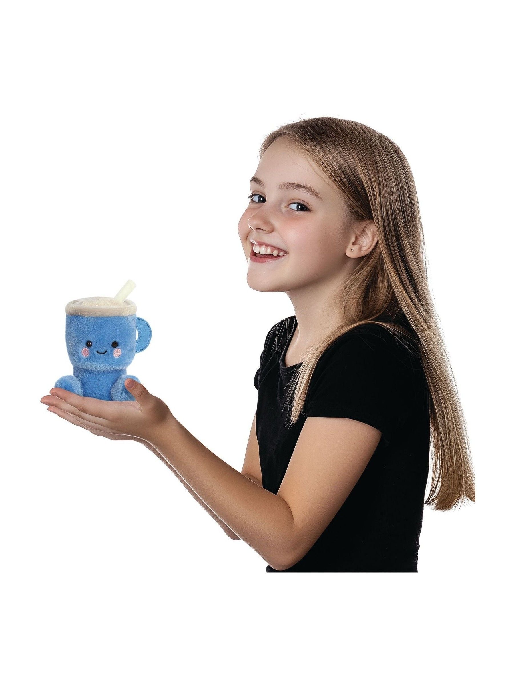Aurora World Palm Pals Cliff Travel Cup soft toy 13cm, UK version