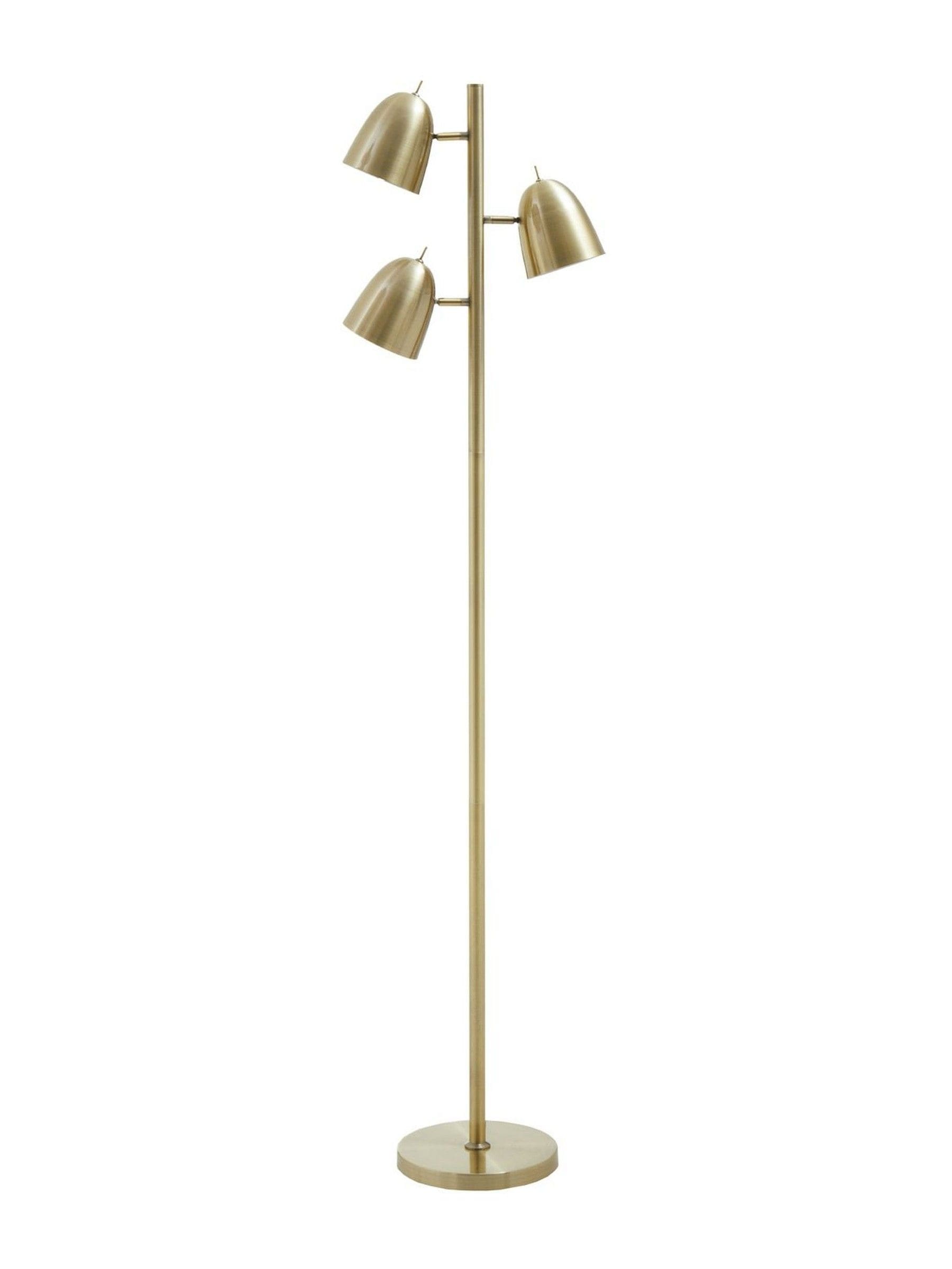 Fifty Five South Brass Newton floor lamp, imported from the UK