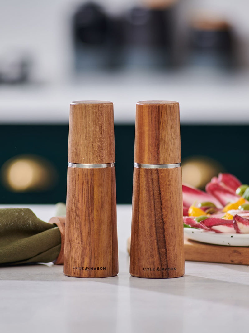 Cole & Mason acacia salt pepper mill - British product