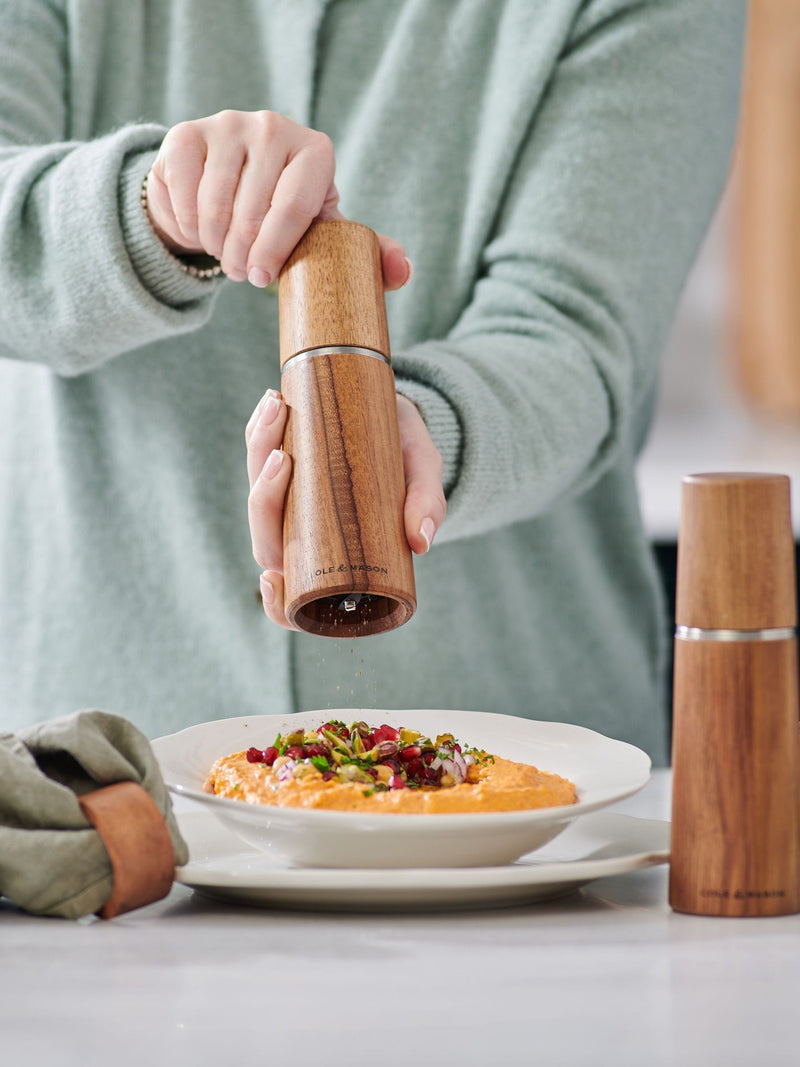 Cole & Mason acacia salt pepper mill - British product
