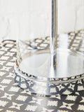 Fifty Five South silver Franklyn table lamp (British brand)