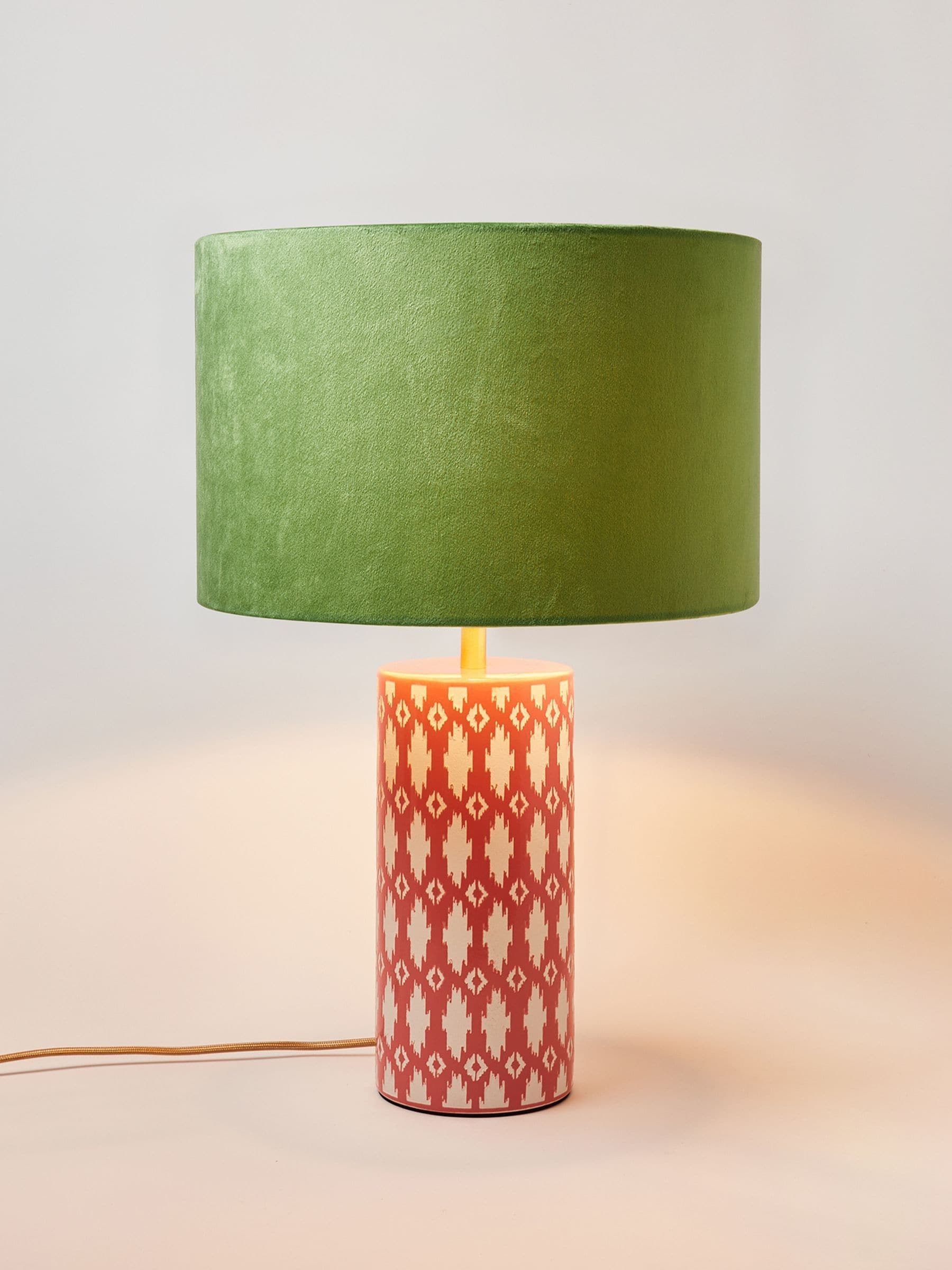Oliver Bonas Coral Tipu table lamp 54cm - British product