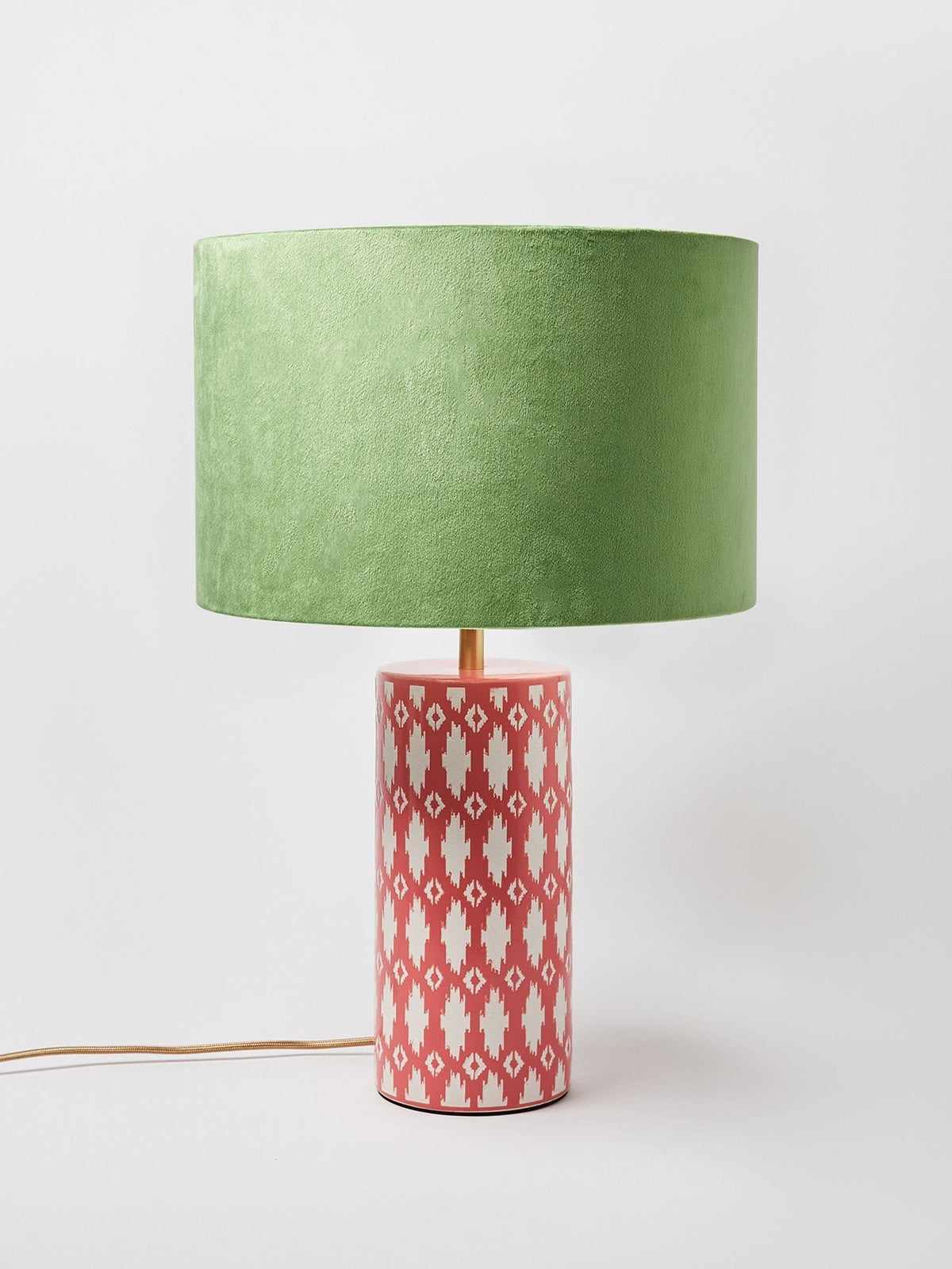 Oliver Bonas Coral Tipu table lamp 54cm - British product