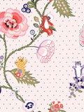 Cath Kidston Pink Catnip wallpaper sample A4 (British brand)