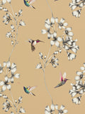 Harlequin wallpaper sample Bronze Amazilia A4 - British product