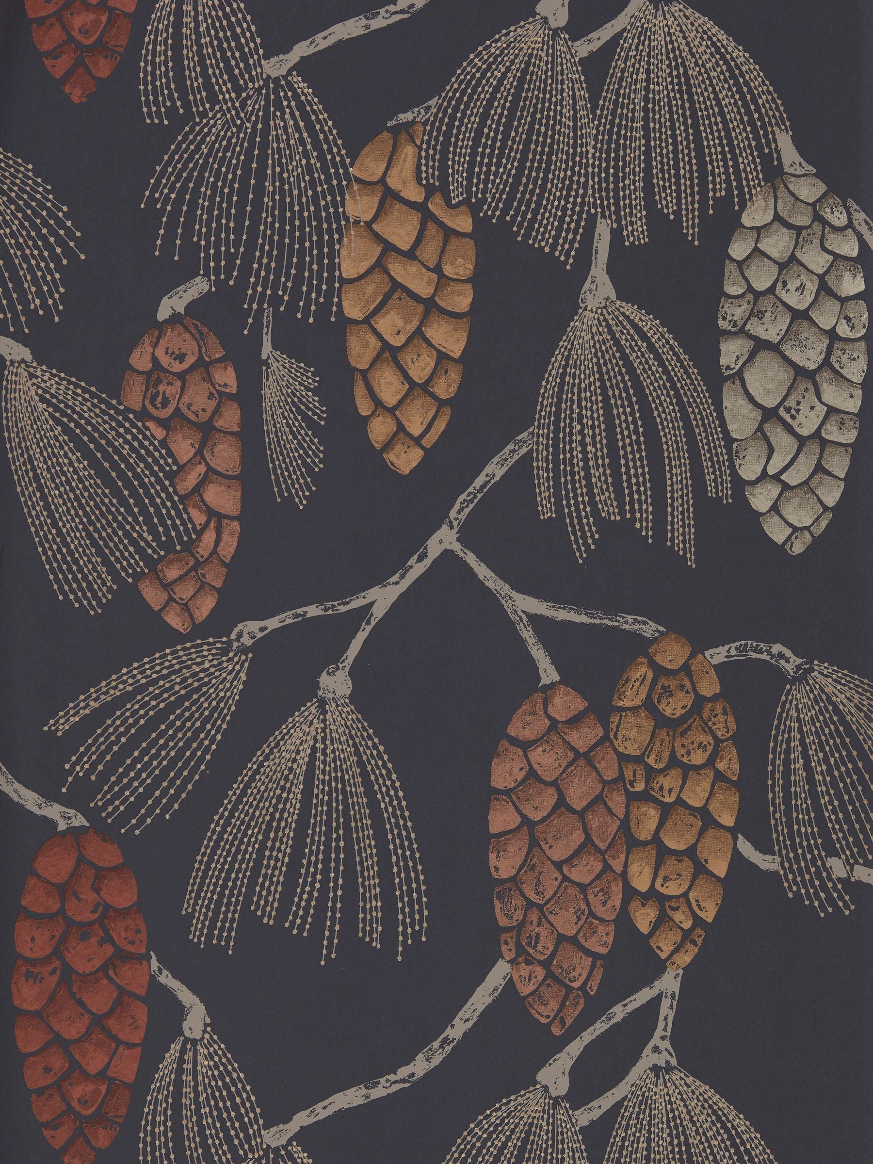 Harlequin Epitome Copper Sepia wallpaper samples A4 (British brand)