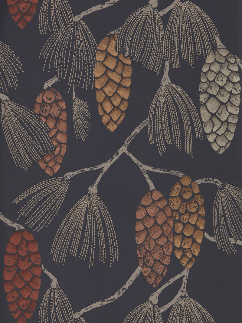 Harlequin Epitome Copper Sepia wallpaper samples A4 (British brand)