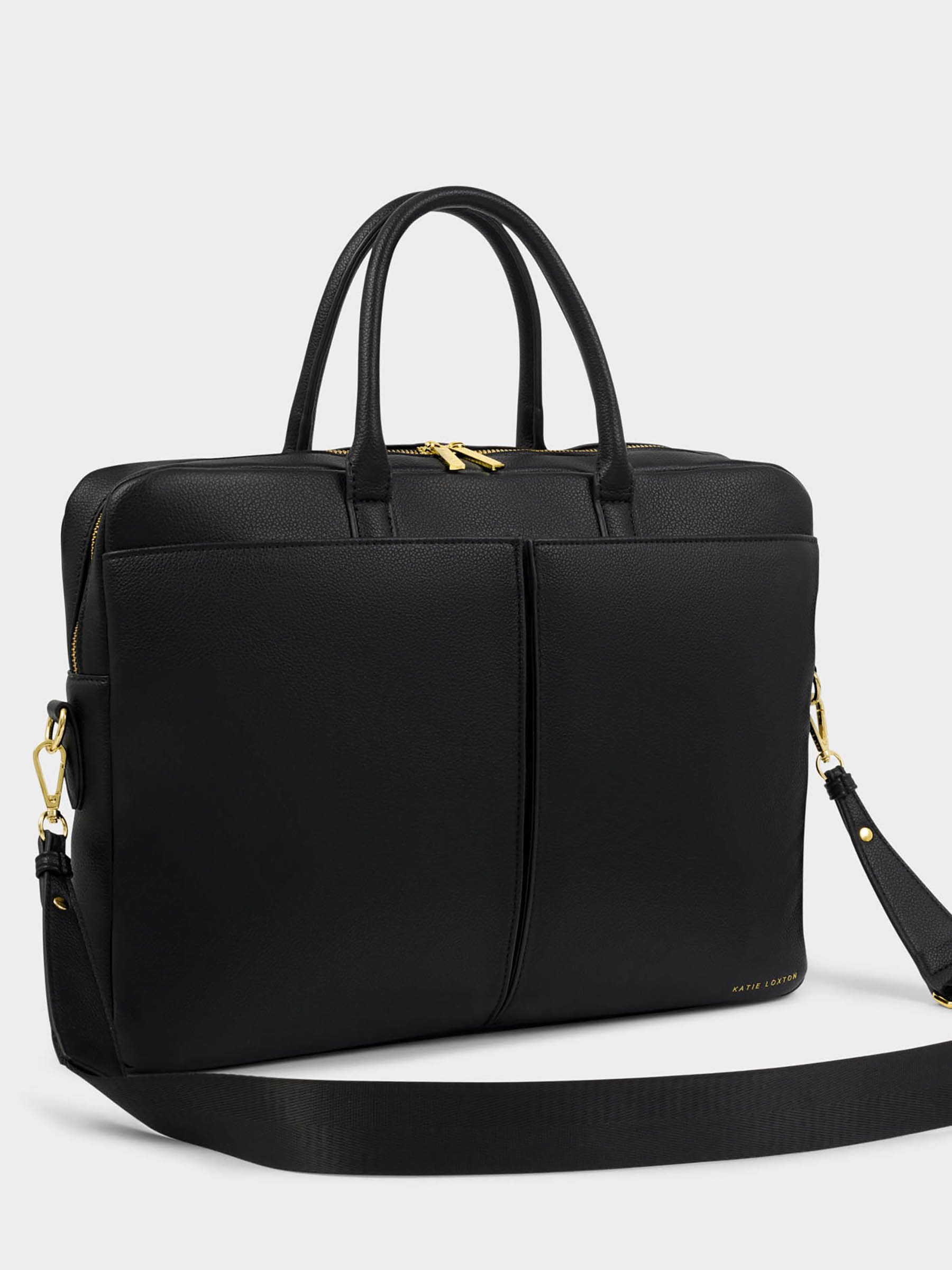 Katie Loxton black city laptop bag, UK version