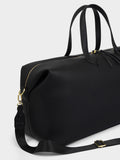 Katie Loxton black weekend holdall in 100% PU - British product