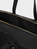 Katie Loxton black weekend holdall in 100% PU - British product
