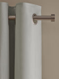 Grey Light Blackout/Thermal Cotton Eyelet Curtains
