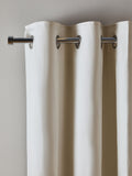 Natural Light Blackout/Thermal Cotton Eyelet Curtains