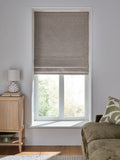 Natural Ready Made Blackout Thermal Bouclé Roman Blind