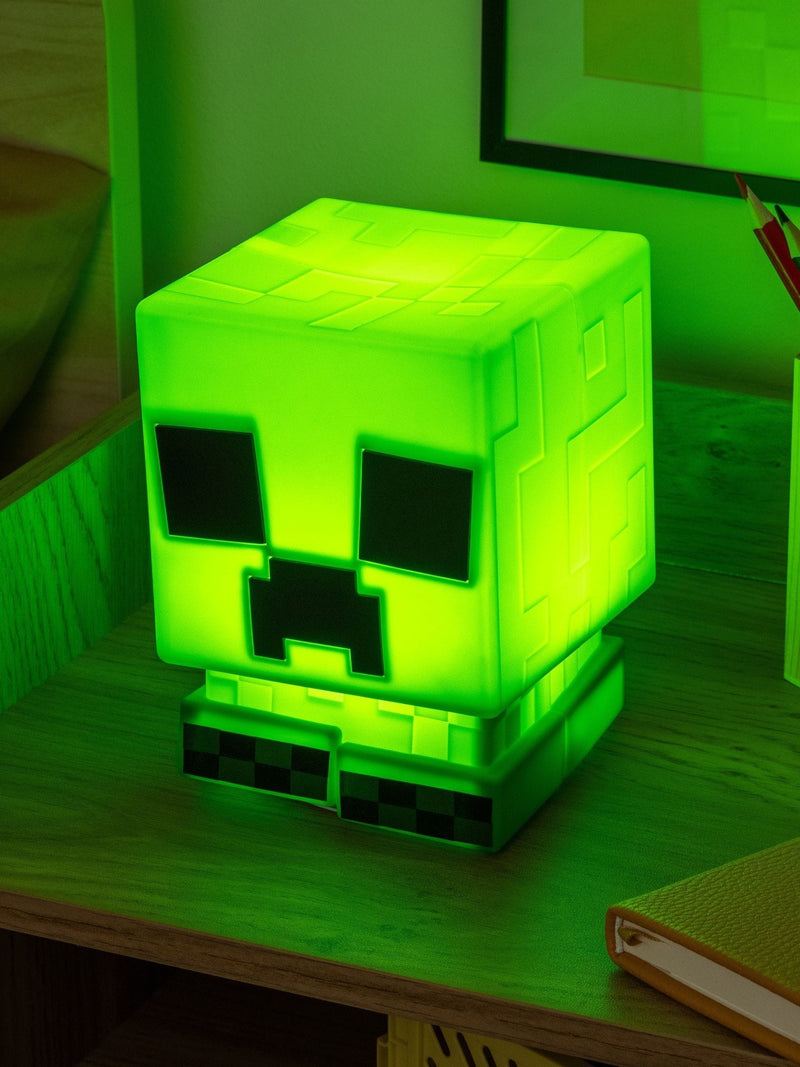 Minecraft Creeper SquishyGlo night light, UK version