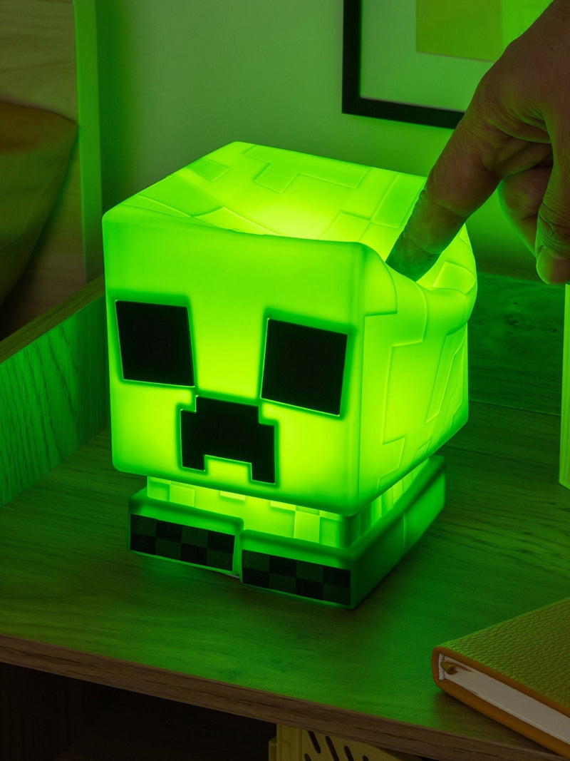 Minecraft Creeper SquishyGlo night light, UK version
