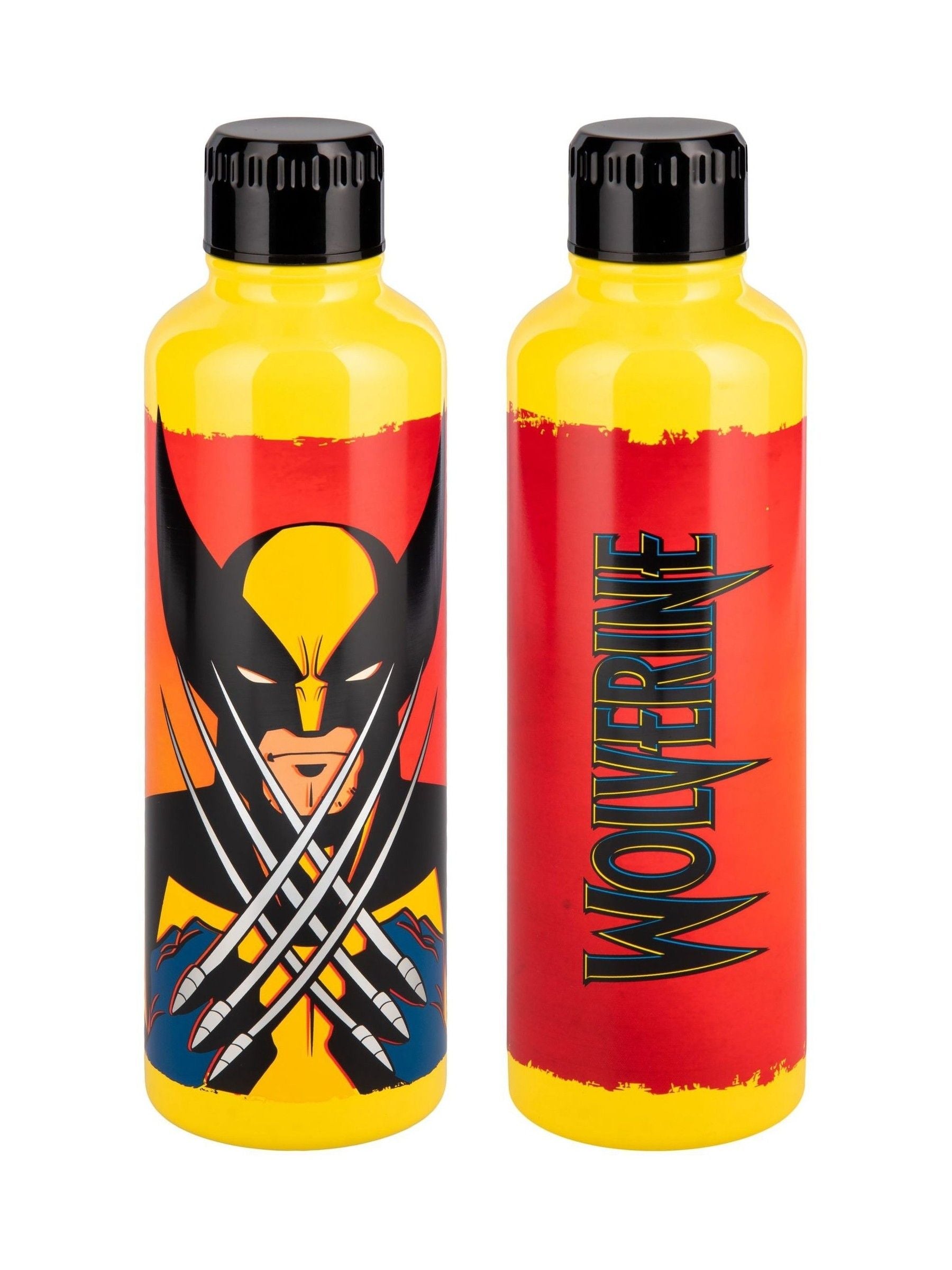 Marvel Wolverine print stainless steel water bottle, imported from the UK