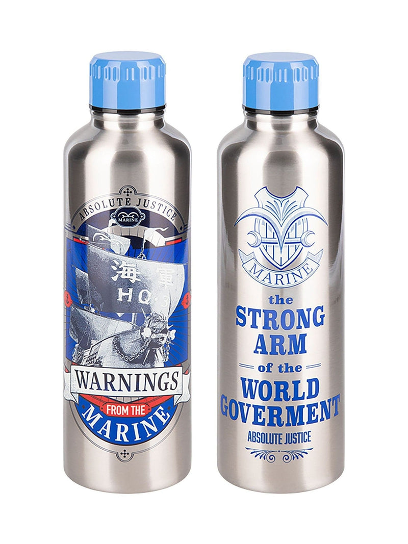 Paladone One Piece stainless steel water bottle - British product