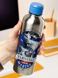 Paladone One Piece stainless steel water bottle - British product