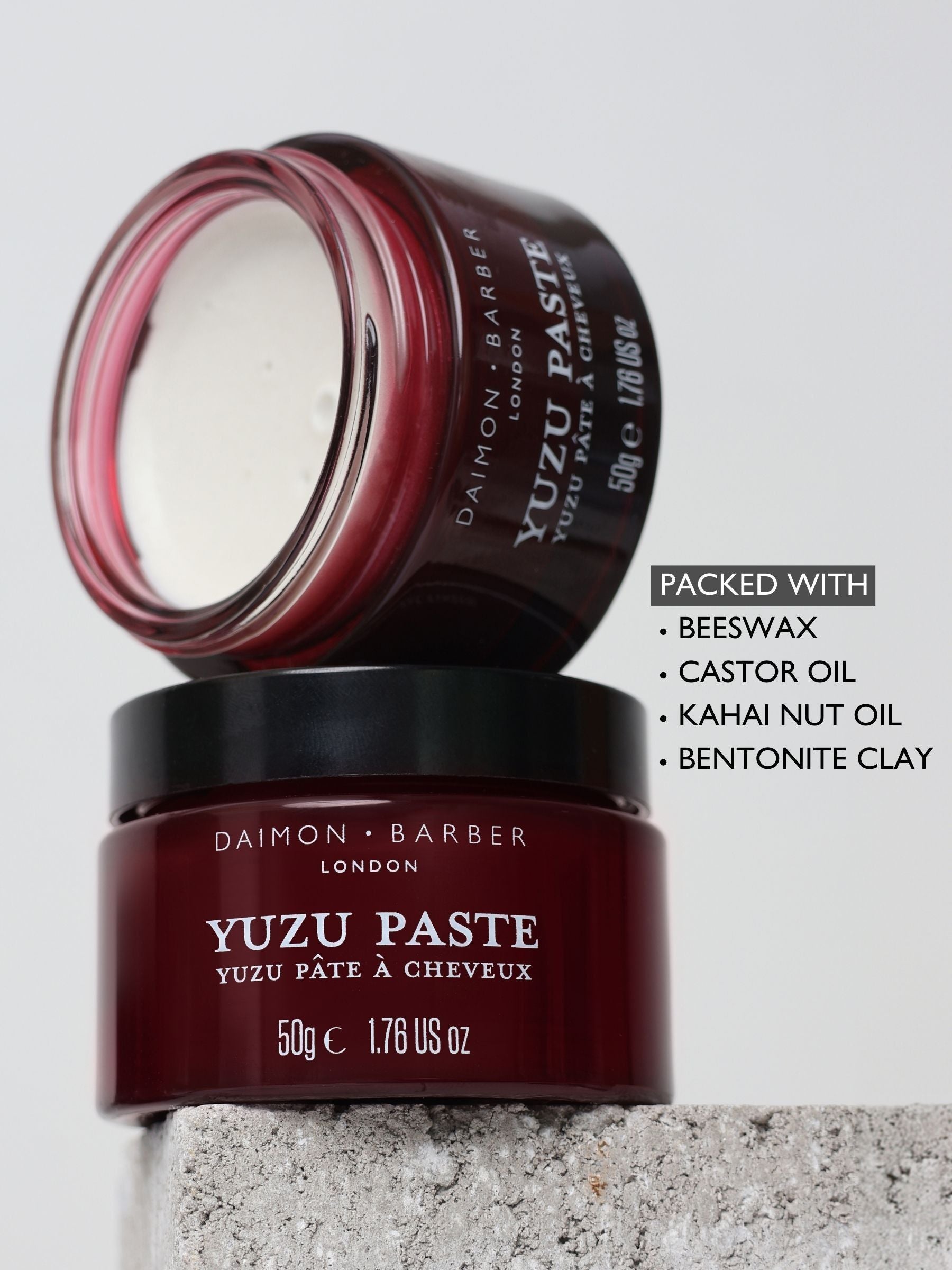 Daimon Barber Yuzu hair styling paste 100g - British product