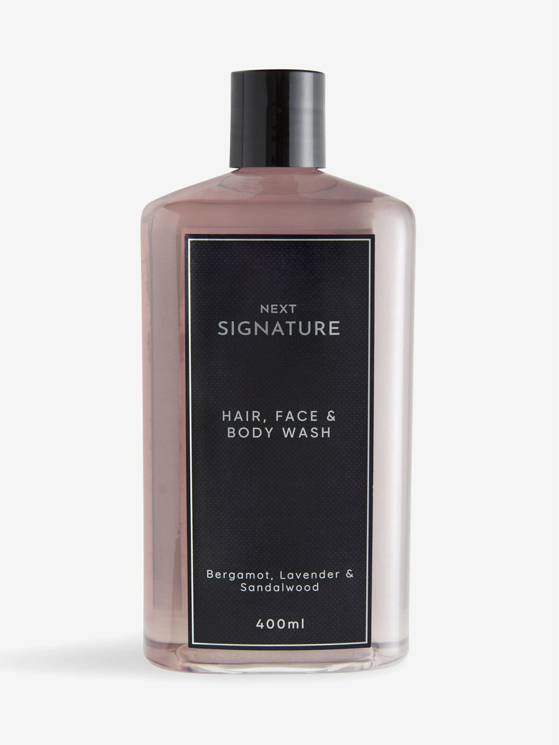 3-in-1 hair face and body wash 400ml bottle, UK version