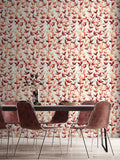 Ohpopsi Russet Pomponette wallpaper 10m, imported from the UK