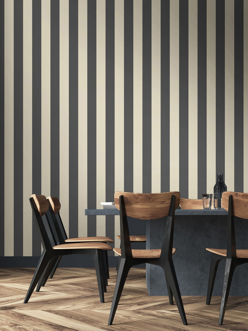 Ohpopsi wallpaper Onyx Bloc Stripe 10m, UK version