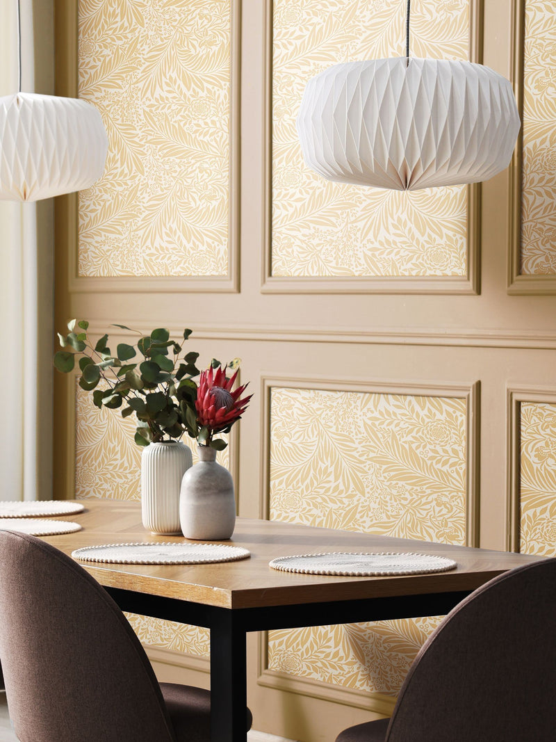 Hoopla Walls Butter Leaf Vine wallpaper 10m, imported from the UK