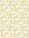 Hoopla Walls Citrus Sun Petite Posy wallpaper 10m roll - British product