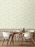 Hoopla Walls Sage Green Rosehip Trial 10M Wallpaper