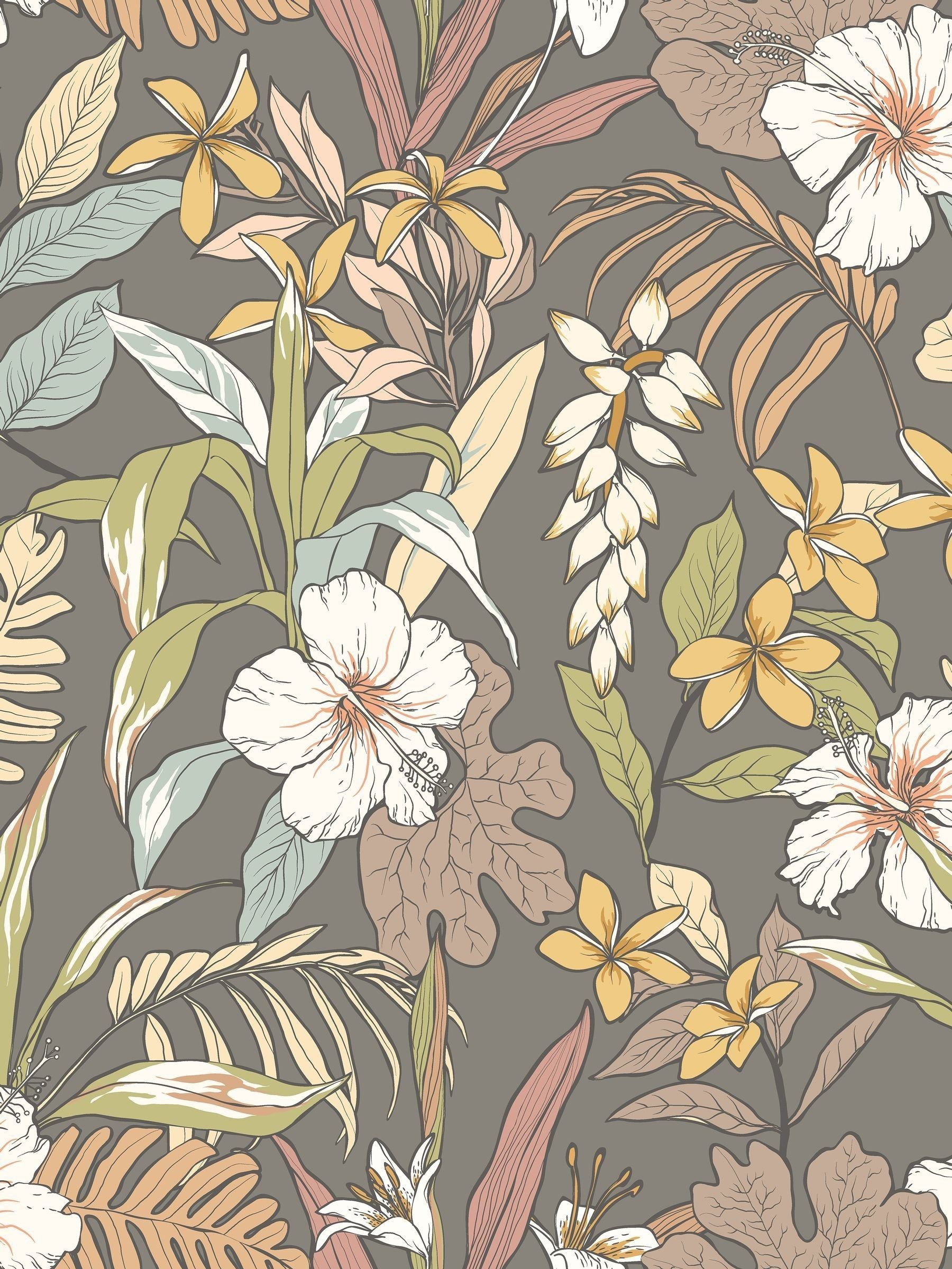 Hoopla Walls wallpaper Mink and Sage Oasis 10m, imported from the UK