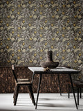 Hoopla Walls Slate Seaweed Garden 10M Wallpaper