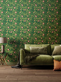 Hoopla Walls Green Rosehip Trial 10M Wallpaper