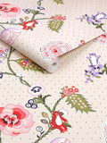 Cath Kidston Pink Catnip 10M Wallpaper