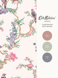 Cath Kidston Spring Birds & Berries wallpaper, imported from the UK