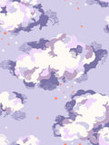 Cath Kidston Violet Silver Linings Wallpaper
