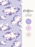Cath Kidston Violet Silver Linings Wallpaper