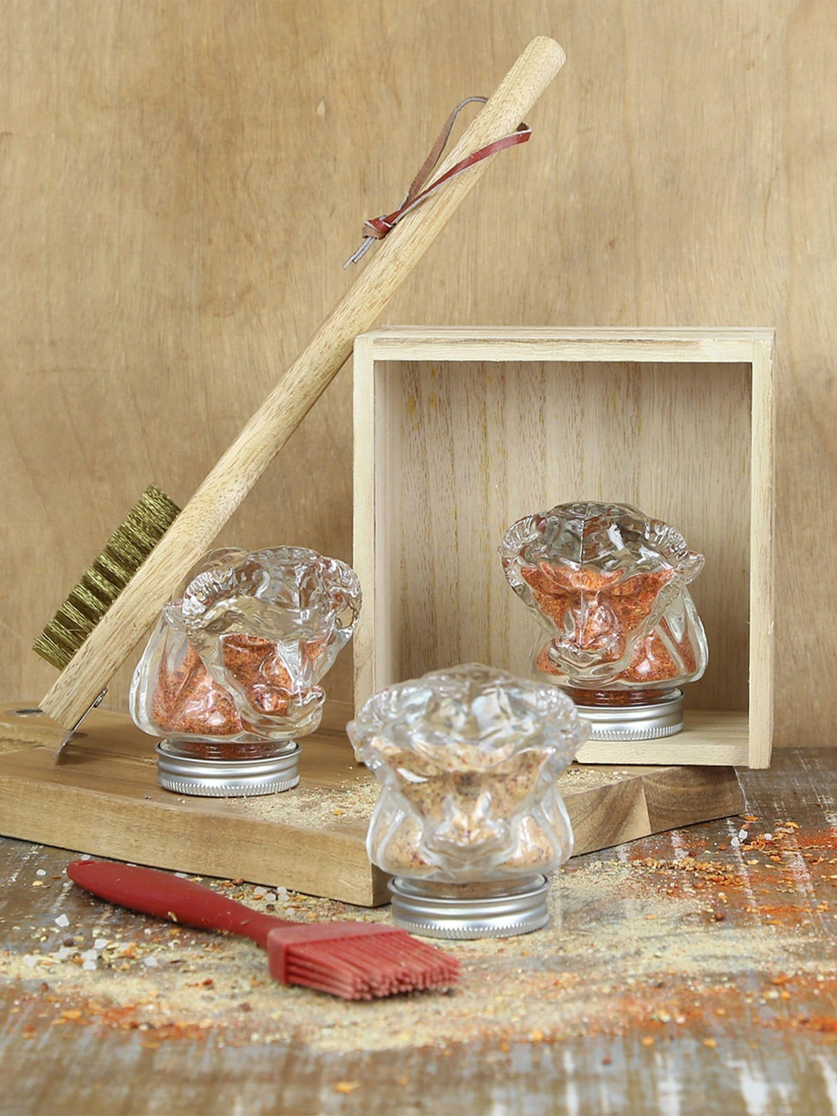 Kimm & Miller steak seasoning pack 3-pack 204g, imported from the UK