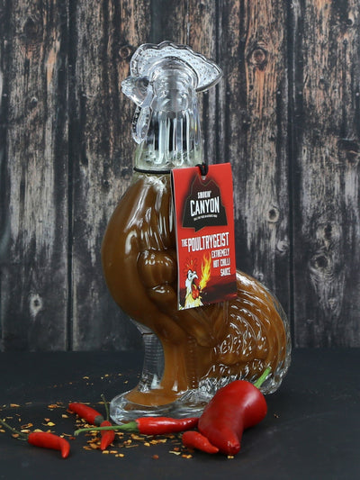 Kimm & Miller The Poultrygeist Ghost & Red Jalapeno scharfe Sauce Geschenkset 180ml
