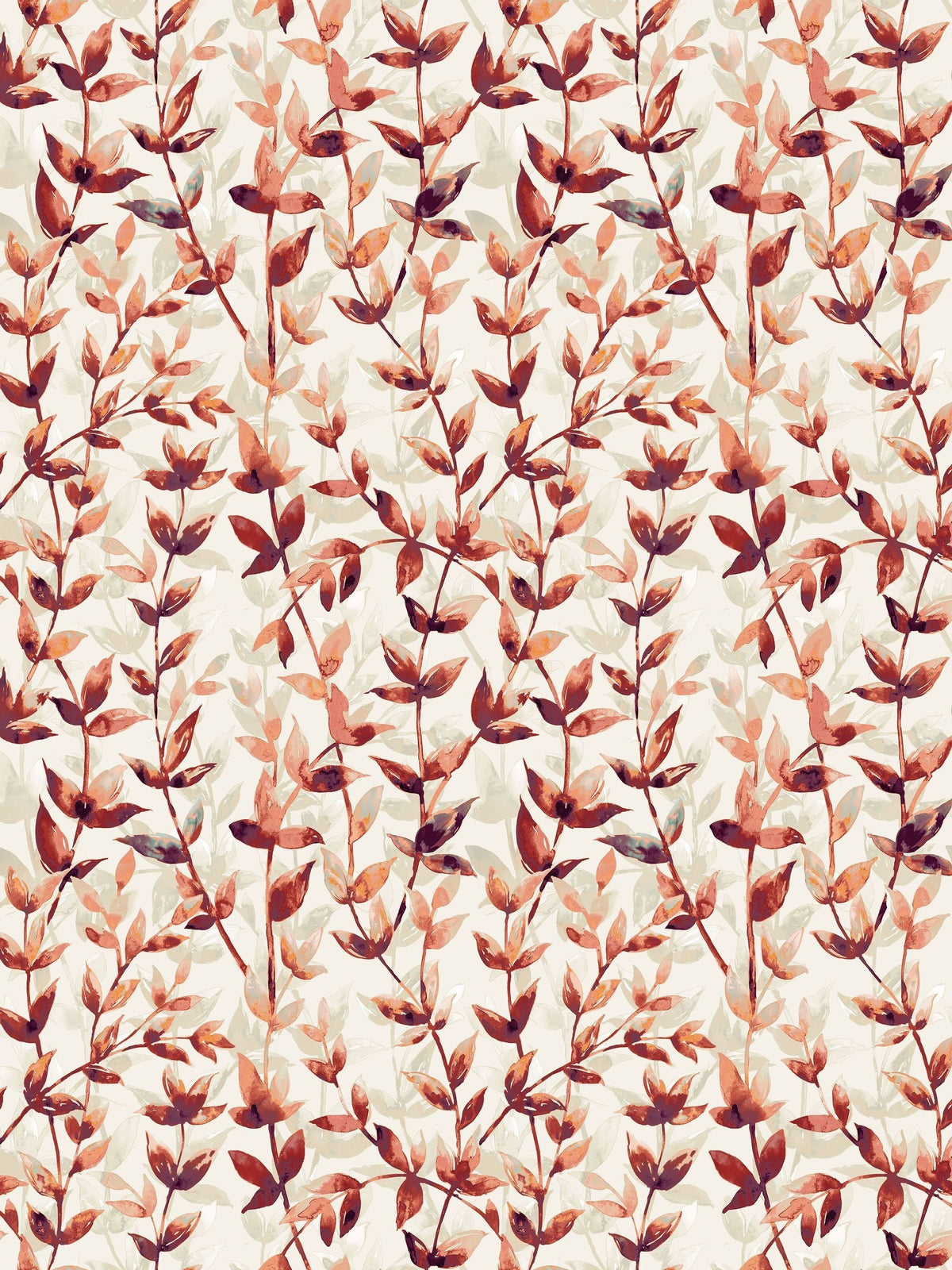 Ohpopsi Russet Pomponette wallpaper sample A4 - British product