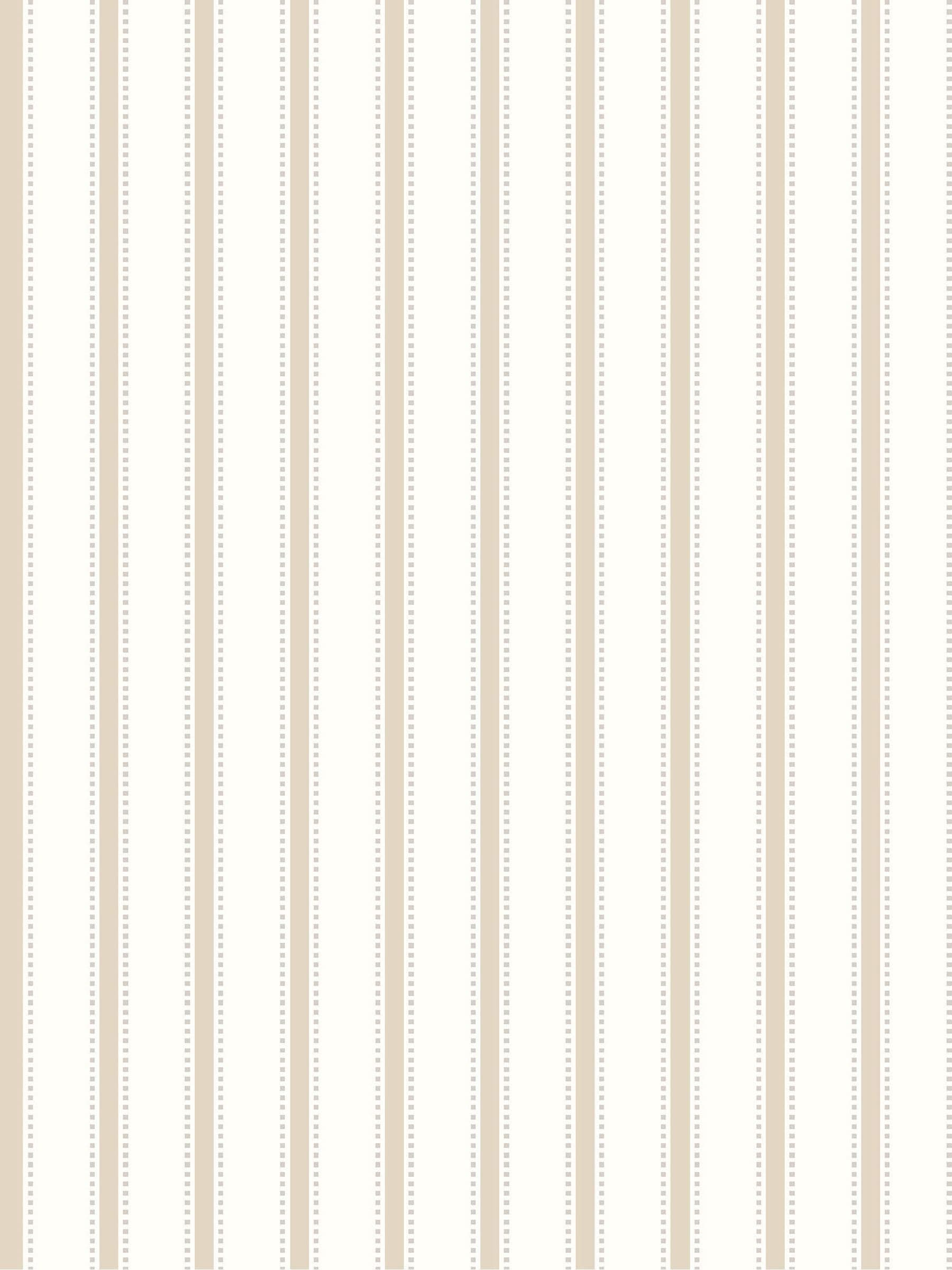 Ohpopsi Barley Ticking Stripe A4 Sample Wallpaper