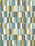 Hoopla Walls Mellow Yellow Building Blocks Wallpaper Sample A4