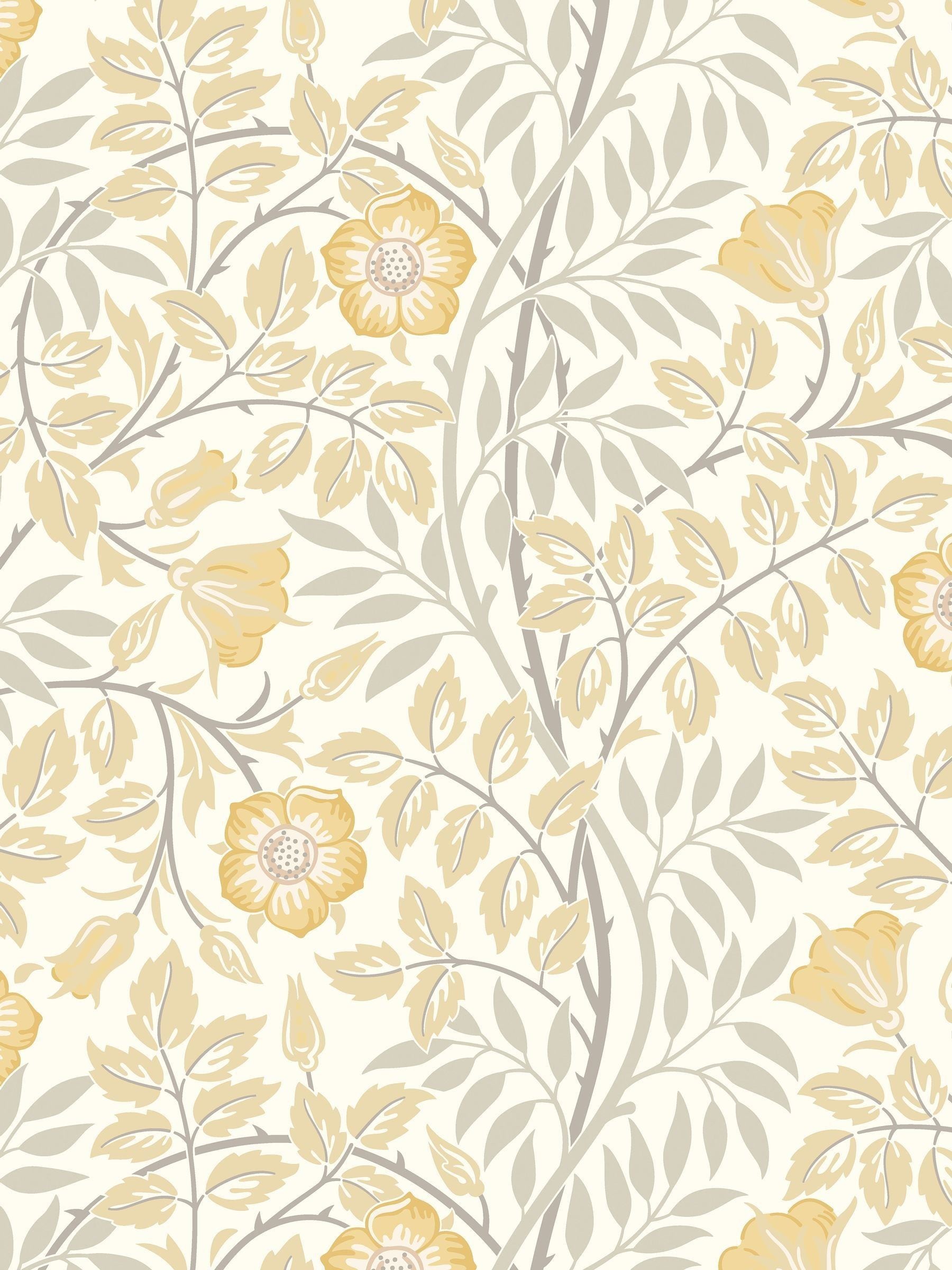 Hoopla Walls Sage Green Rosehip Wallpaper Sample A4