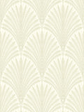 Hoopla Walls Chalk Leaf Fan A4 Wallpaper Sample