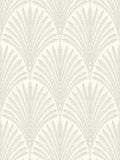 Hoopla Walls Chalk Leaf Fan A4 Wallpaper Sample