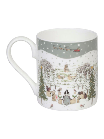 Next Sophie Allport White Festive Forest Let It Snow Mug- Buy online at McGrocer