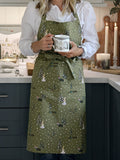 Sophie Allport Forest Green Festive Forest Adult Apron