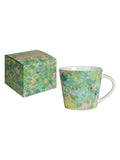 Designers Guild set of 4 emerald porcelain mugs 420ml - British product
