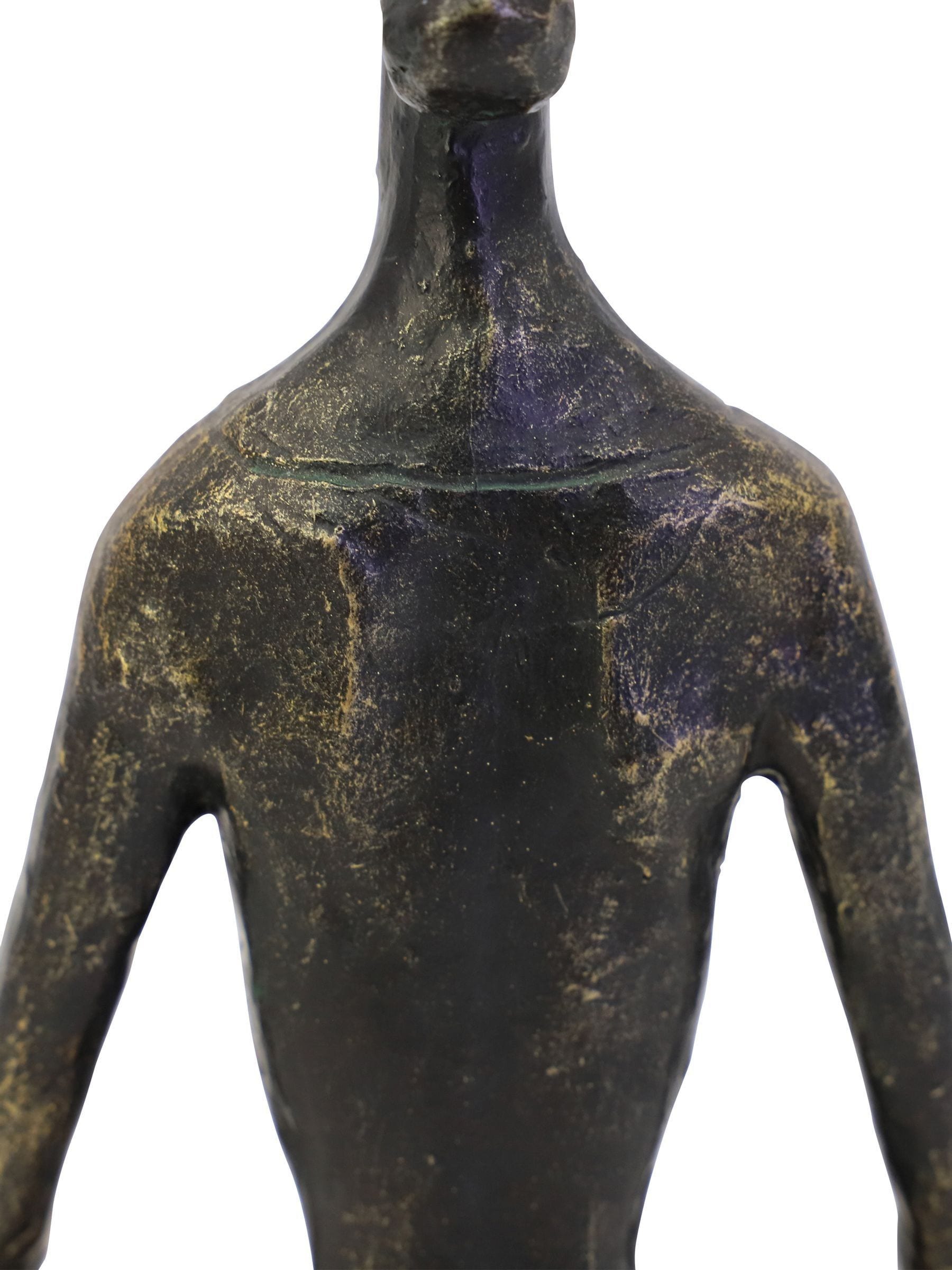 Libra Interiors Bronze Yoga Pose Sculpture 26cm, UK version